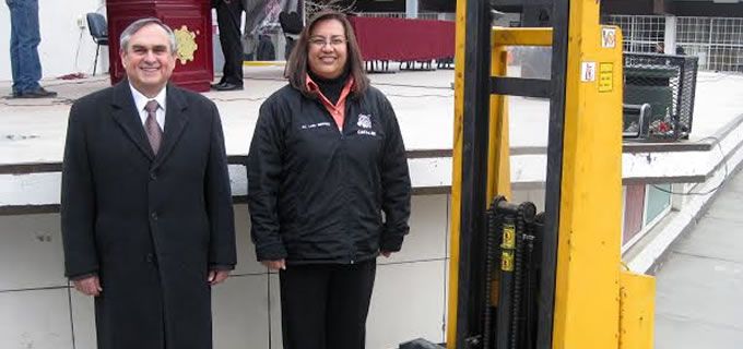 Dona INADET equipo de electromecánica al CBTis 122