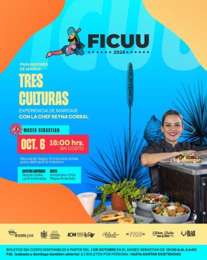Entregará Municipio boletos gratuitos para experiencias gastronómica y de maridaje del FICUU 2026