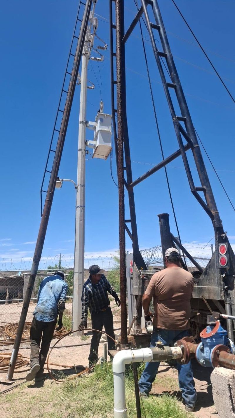 Mejora Estado cobertura de agua en Coyame         Con el objetivo de mejorar la cobertura de agua potable en la cabecera municipal de Coyame del Sotol