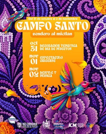 Presentan Gobierno del Estado y Municipio actividades para celebrar el Día de Muertos en Chihuahua