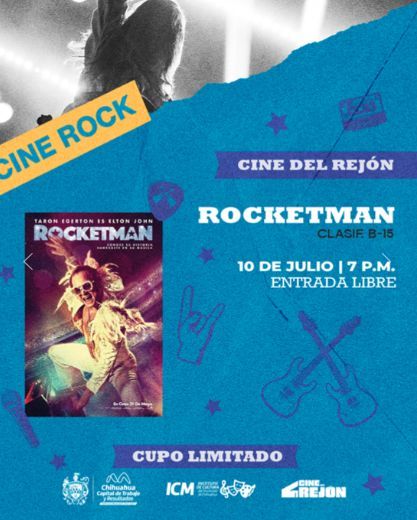 Disfruta del “Cine Rock” en el Cine del Rejón este fin de semana: Municipio