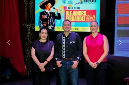 Anuncia alcalde Marco Bonilla gran cierre del FICUU 2026 con concierto de Alejandro Fernández