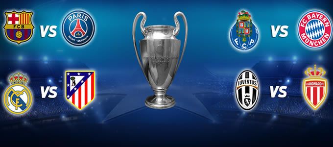 Listos los Cuartos de Final de la Champions League 