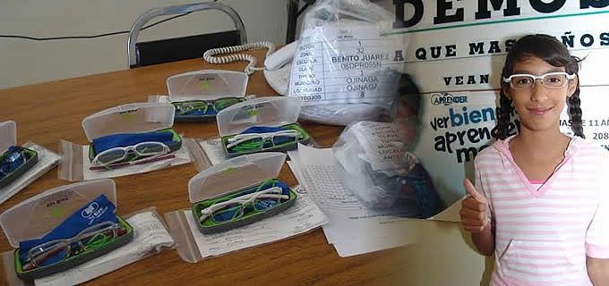 Entregar&aacute;n casi 50 mil lentes gratuitos