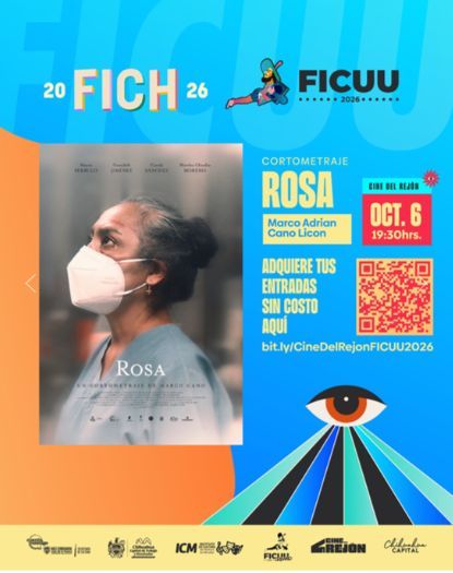 Invita Municipio a disfrutar de los cortometrajes “Alas” y “Rosa” como parte del FICUU 2026