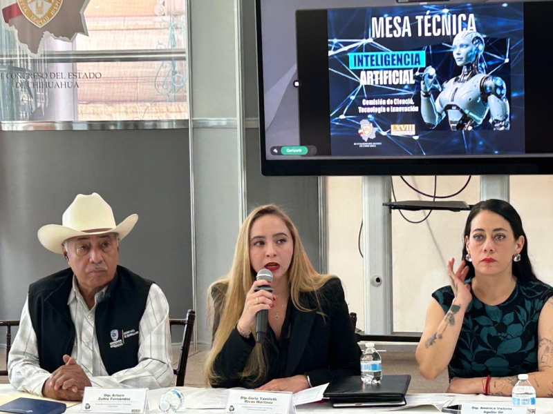 Chihuahua busca regular la inteligencia artificial: Congreso instala mesa técnica para crear ley pionera en el país
