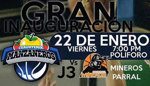 Enfrentar&aacute; hoy Manzaneros a Parral en el Poliforo