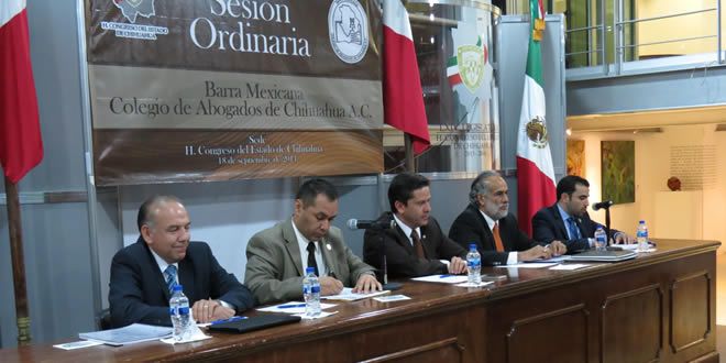 Se re&uacute;ne la Barra Mexicana Colegio de Abogados con diputados