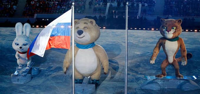 Las mascotas de Sochi